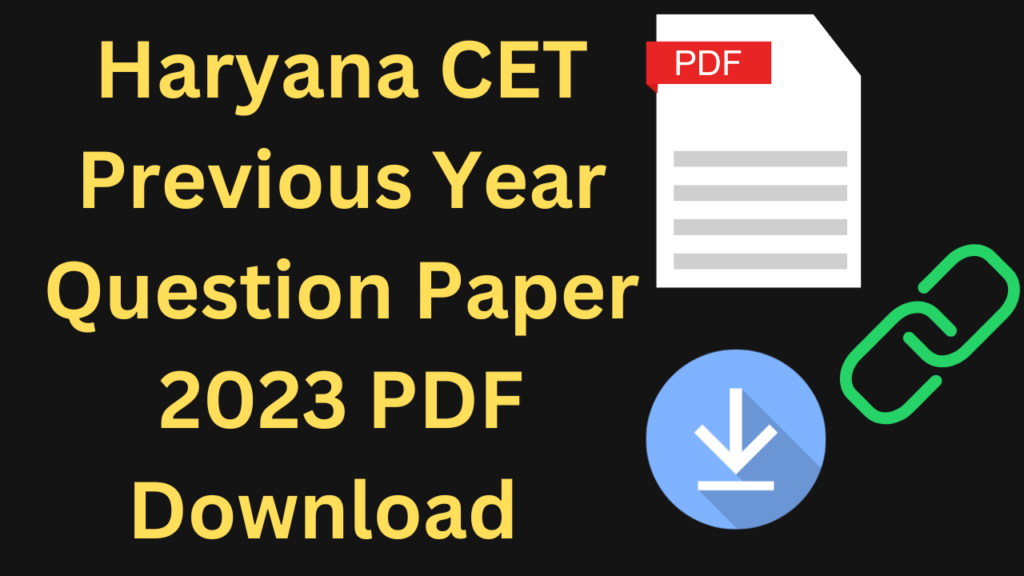 Haryana-CET-Previous-Year-Question-Paper